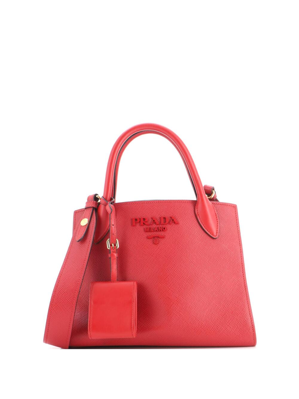 Prada Monochrome Tote Saffiano With #347954P14B